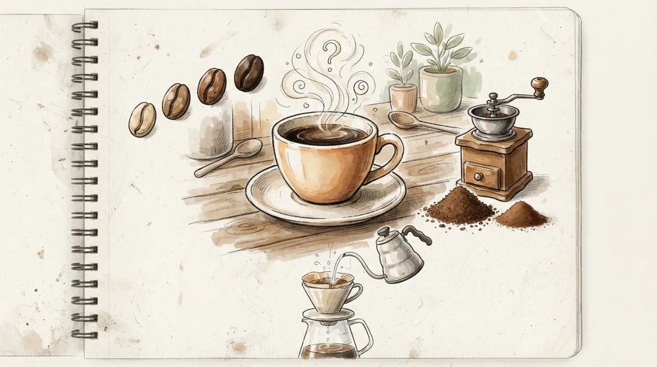 コーヒーが酸っぱい原因を特定する｜ラヴファベックが教える焙煎度・挽き目・抽出の解決策