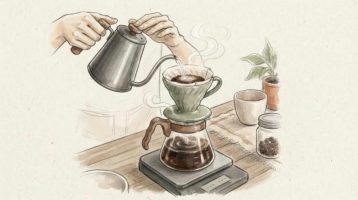 【V60 淹れ方 完全ガイド】専門店が教える、自宅で最高の一杯を抽出する秘訣