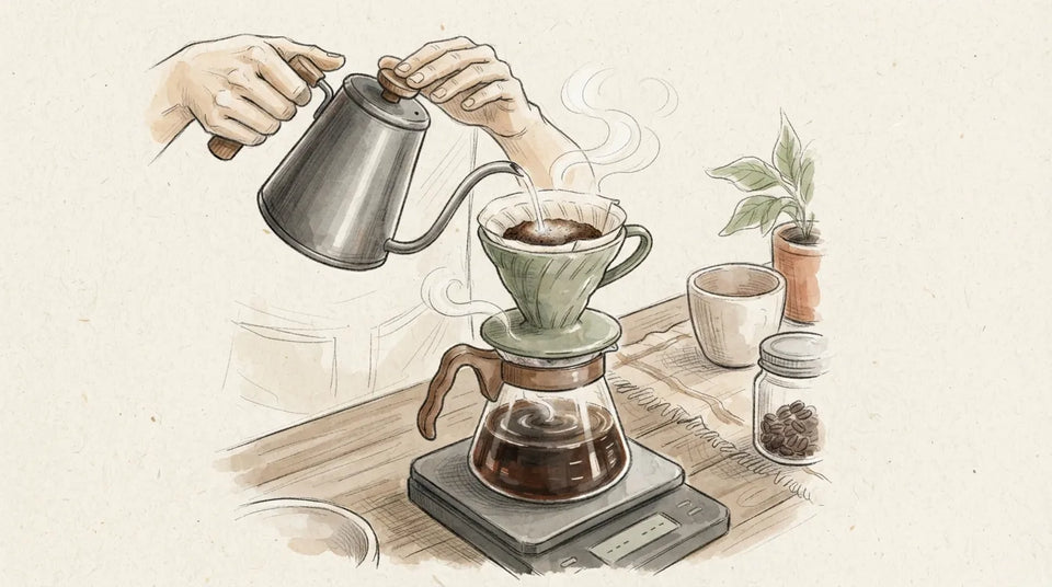 【V60 淹れ方 完全ガイド】専門店が教える、自宅で最高の一杯を抽出する秘訣