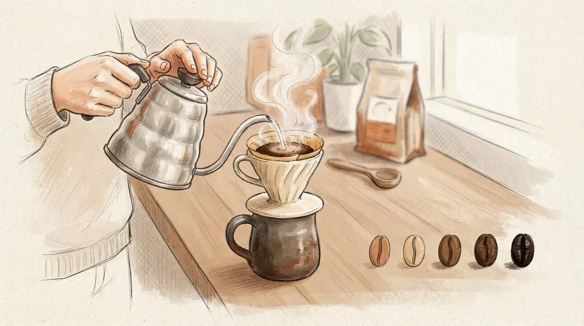 コーヒー 淹れ方 ガイド：ラヴファベックが教える、自宅で楽しむ最高の抽出術