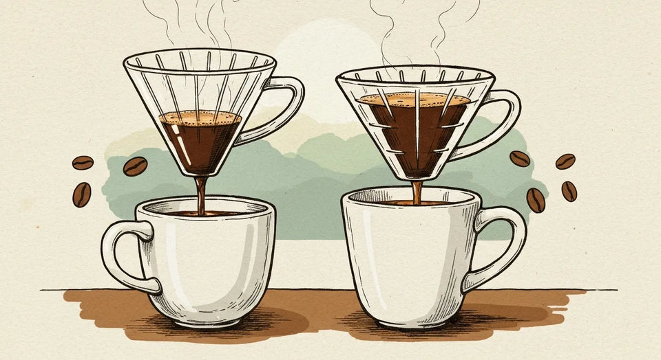 V60・カリタ式徹底比較！円錐vs台形ドリッパーで変わるコーヒーの味わい