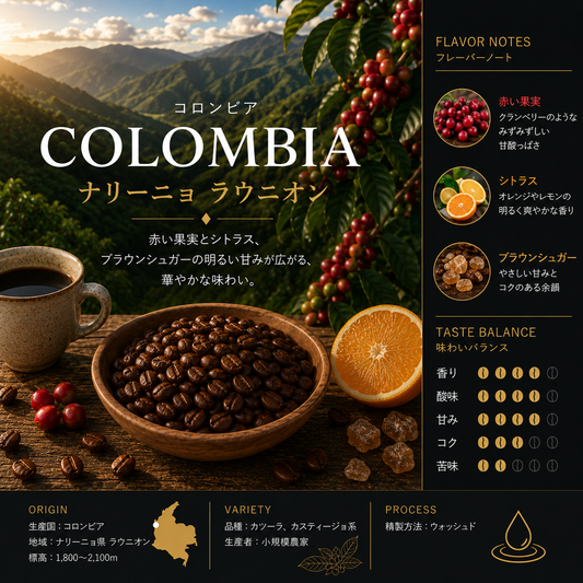 コロンビア ナリーニョ ラ・ウニオン 200g